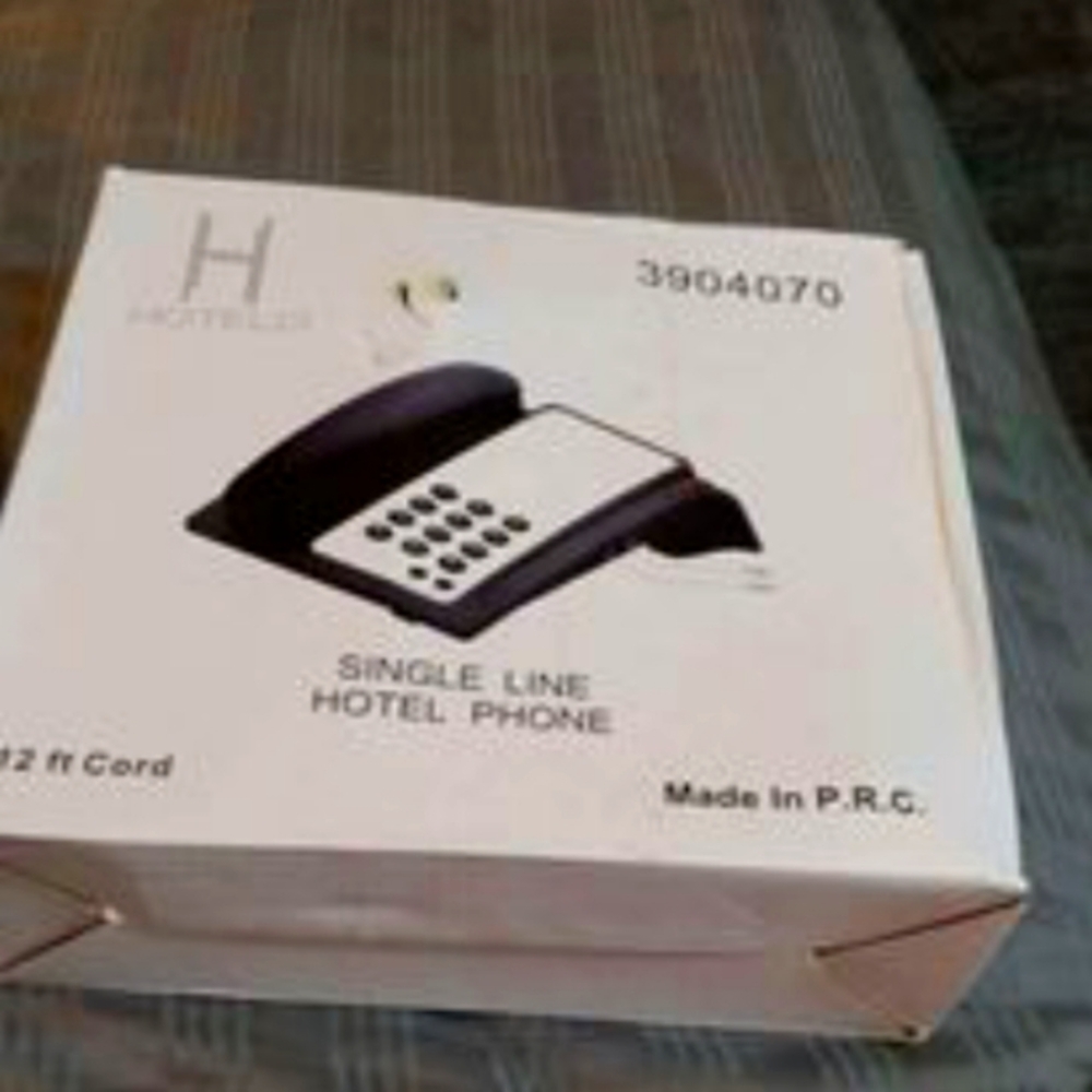 Hotel Exec Phone 1 Line W Spkr Usb Bk